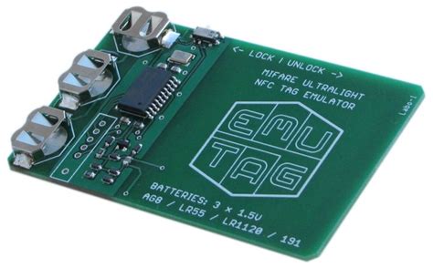 MIFARE ultralight emulator